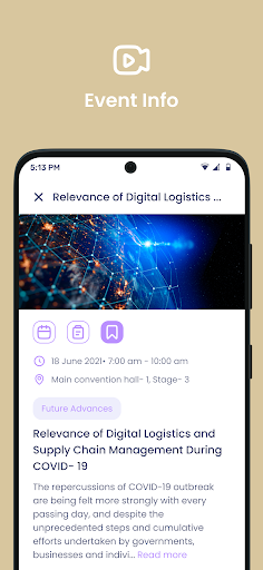 Android application Amplified App screenshort