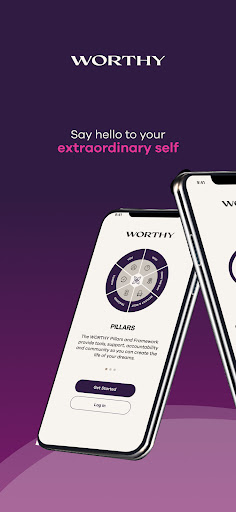 Android application I AM WORTHY screenshort