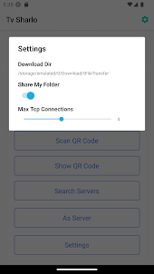Tv Sharlo - File Sharing App