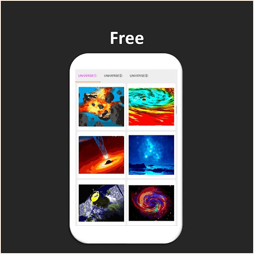 Color by Number - universe Screen 2