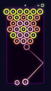 Neon Bubble Shooter 0.8 APK screenshots 2
