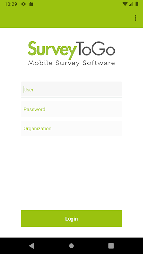 SurveyToGo Screen 2