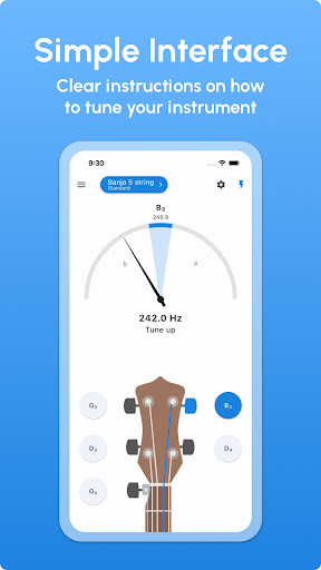 Screenshot of Banjo Tuner - LikeTones