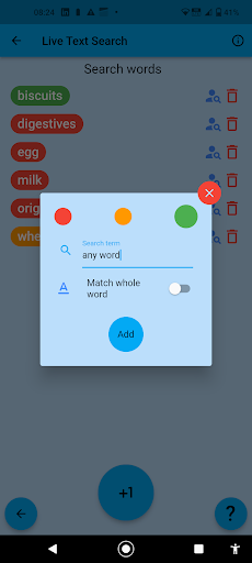 Live Text Search Pro Screen 3