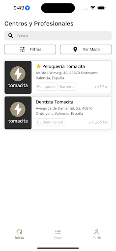 Tomacita - Gestión de Reservas Screen 3