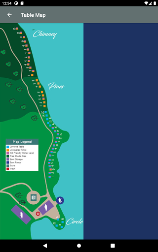 Screenshot of Greensport RV Park and Marina