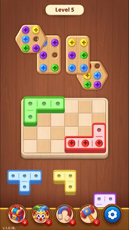 Game screenshot Wood Block: Screw Puzzle apk download
