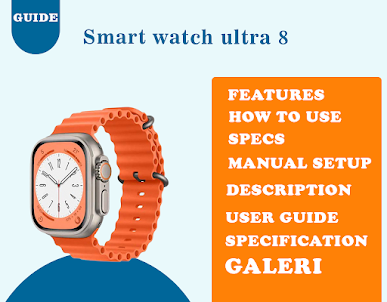 Smart watch ultra 8 app guide