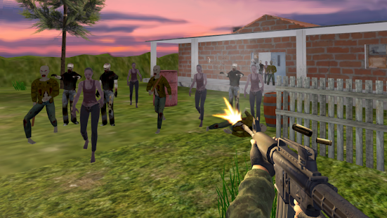 Zombie fps Shooting Games 3D Varies with device APK screenshots 1