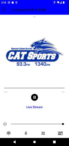 Cat Sports 933 & 1340 Screen 2