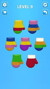 Cozy Knitting: 色合わせ パズルゲーム