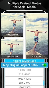 Photo Resizer: recorta, cambia el tamaño y comparte imágenes en lotes MOD APK (Pro desbloqueado) 3