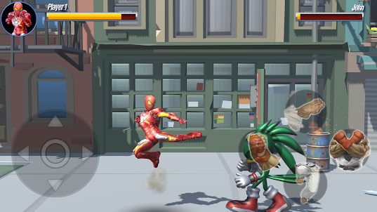 Spider Street fighter Hero