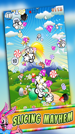 Game screenshot Kids Egg & Candy Slicer Game mod apk