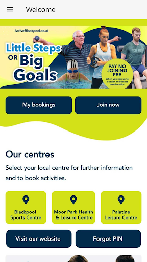 Active Blackpool Council Screen 3