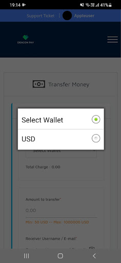 Deacon Pay Screen 3