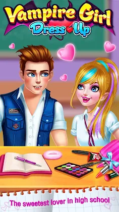 Vampire Girl Dress Up - Screenshot 4