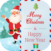 Christmas And New Year Invitation Card Maker
