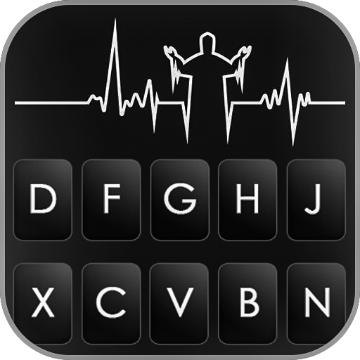 Jesus Heartbeat Keyboard Backg logo