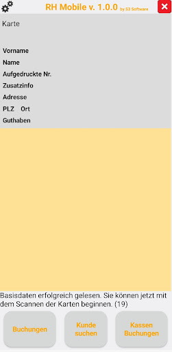 Android application RH Mobile screenshort