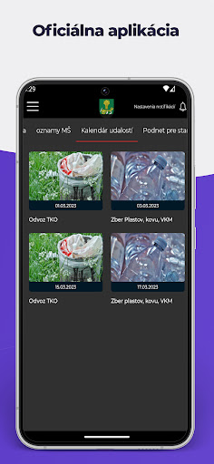Android application Lieskovany screenshort
