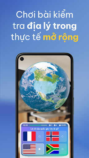 GeoGeek AR: trắc nghiệm địa lý Mod Unlocked ALL