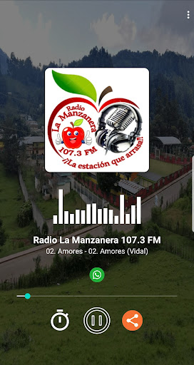 Android application Radio La Manzanera 107.3 FM screenshort