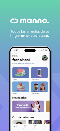 Android application Manno: Soluciones recomendadas screenshort