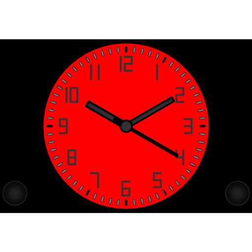 Analog alarm clock hpr logo
