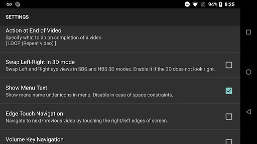 Screenshot of iPlayVR Pro