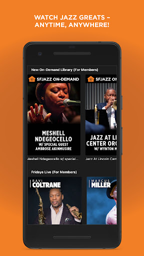SFJAZZ at Home Screen 2