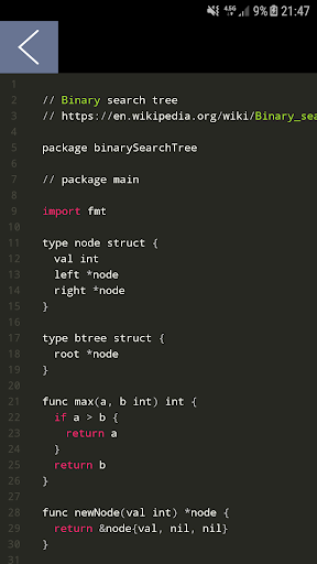 Algorithms In Golang For Inter
