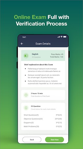 Android application Prowess Academy screenshort