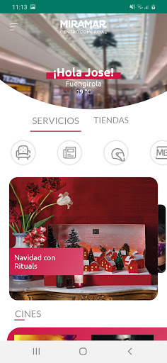 Android application Centro Comercial Miramar screenshort