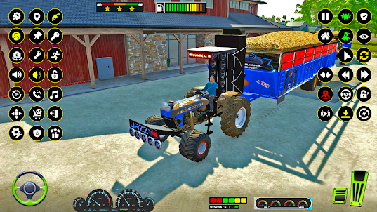 Real Farming Games: Tractor