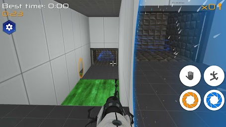 Portal Maze 2 game 3D aperture