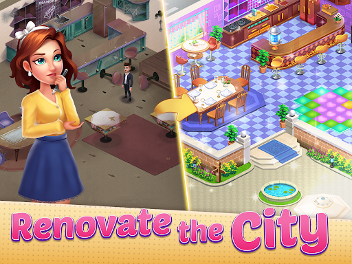 Merge City - Decor Mansion - Puzzle - games