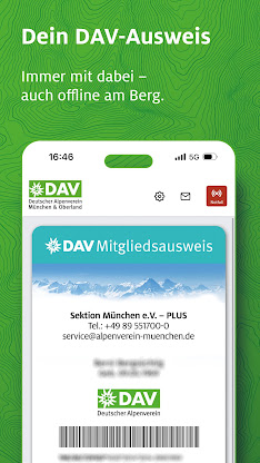 Mein DAV+ screenshot 1