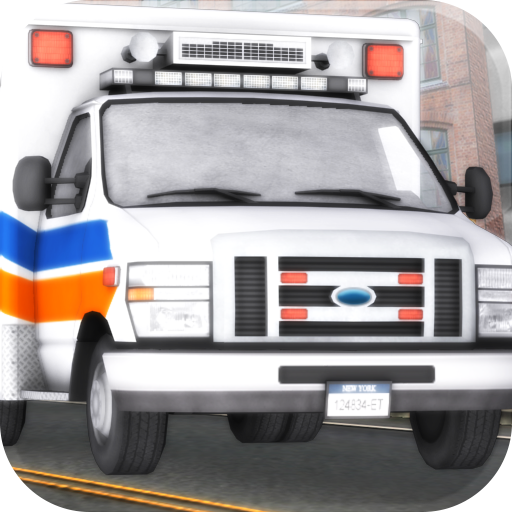 Ambulance Driving 3D logo