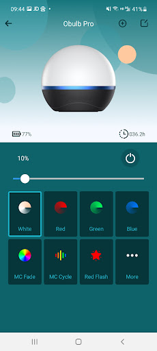 Obulb Pro Screen 2