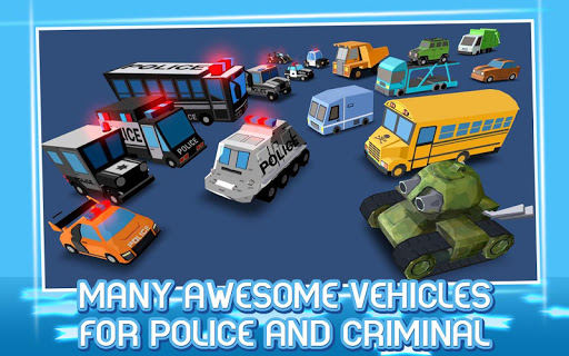 Craft Cop Pursuit Blocky Thief