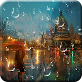 City Rain Live Wallpaper PRO icon
