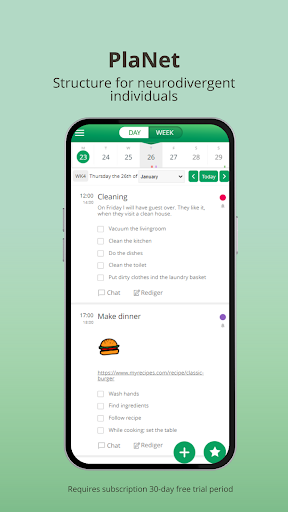Android application PlaNet screenshort
