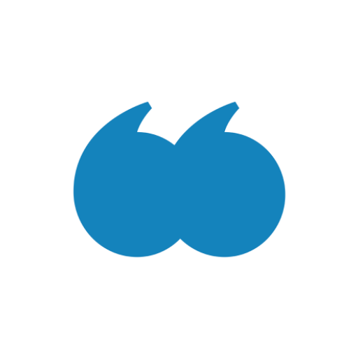 “talk to us” Logo