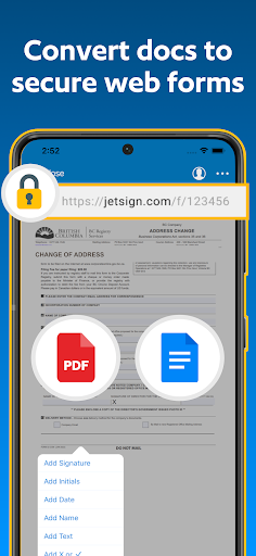JetSign: Fill & Sign PDF Forms screenshot