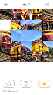 Jigsaw Train Mosaic Puzzles 1.2 APK screenshots 6