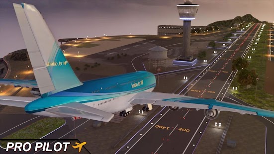 Stadt Flug Ebene Simulator Screenshot