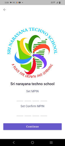 Android application Sri Narayana Techno School screenshort