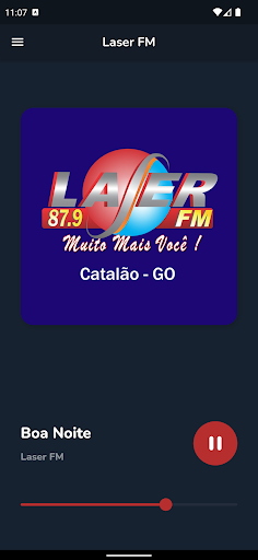 Android application Laser FM - Catalão screenshort