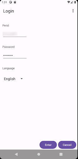 Android application SSM screenshort